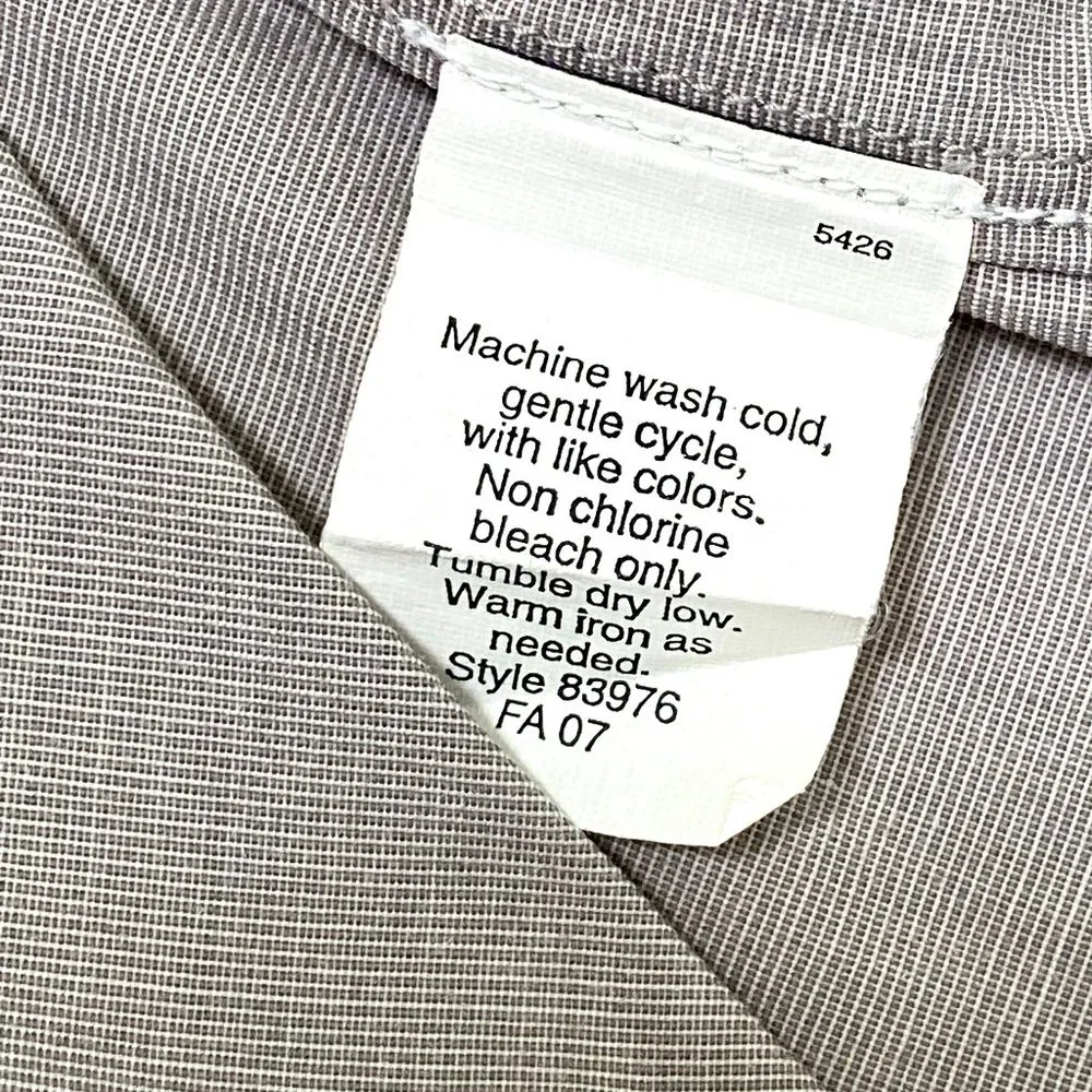 J. Crew Men's Long Sleeved Button Down Shirt - 16-16.5 neck